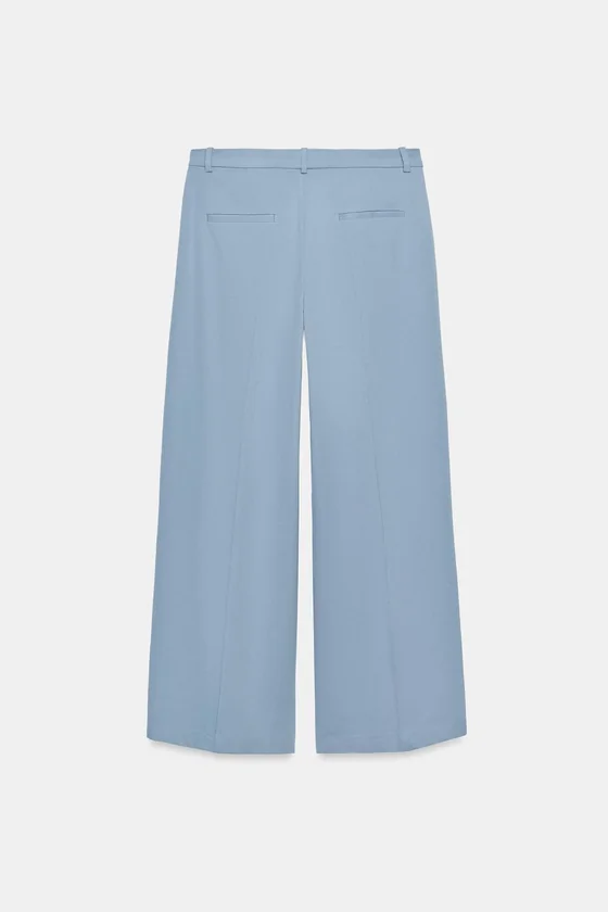 БРЮКИ  С ЗАЩИПАМИ — коллекция Zara «ZW»
