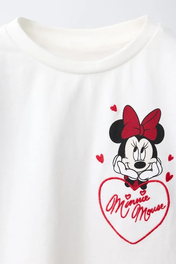 КОМБИНИРОВАННАЯ ФУТБОЛКА Минни Маус © Disney