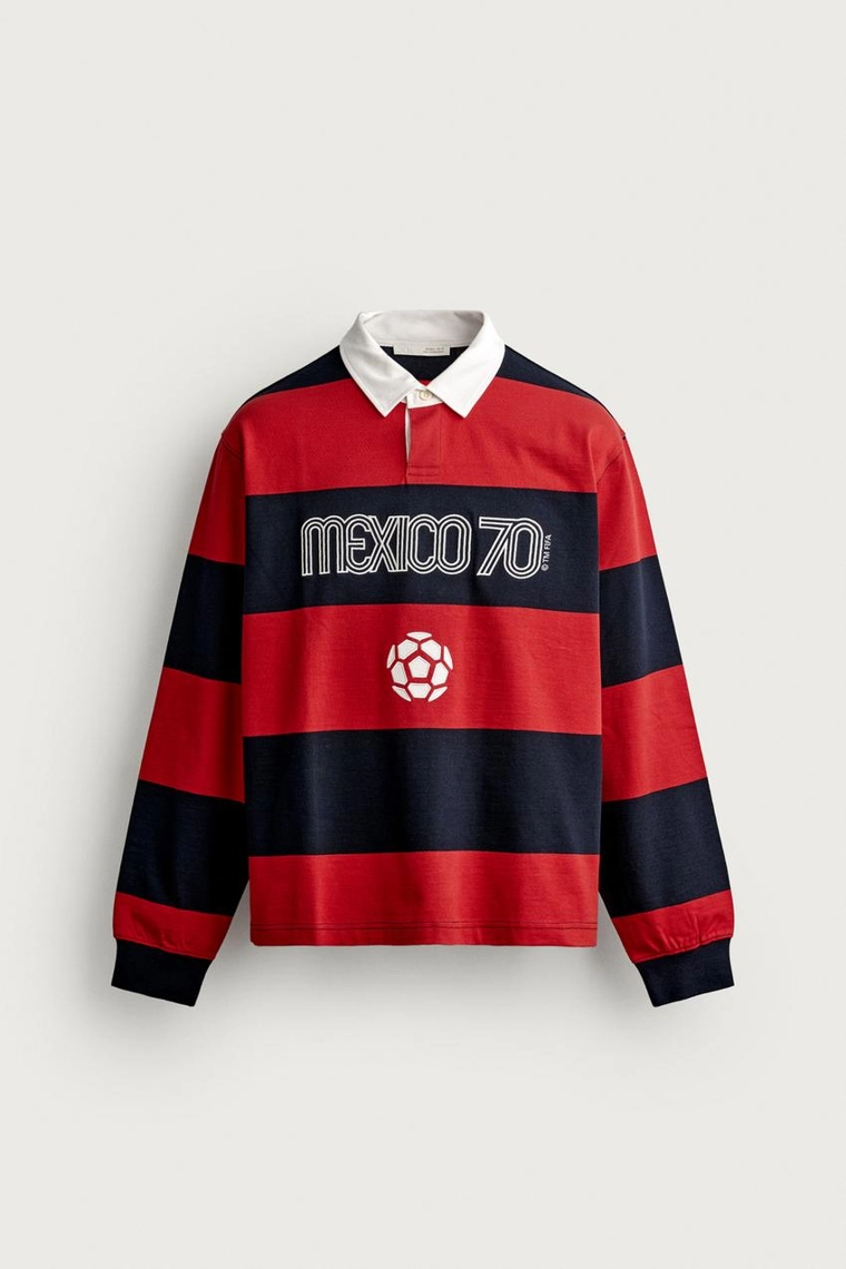 ПОЛО В ПОЛОСКУ MEXICO 70 FIFA WORLD CUP™ FIFA CLASSICS