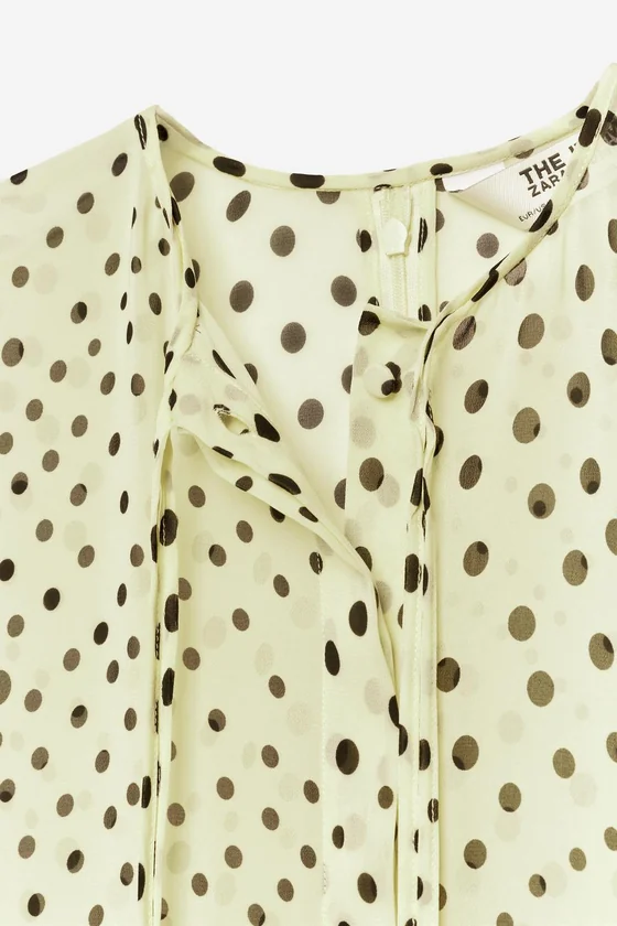 ПЛАТЬЕ В ГОРОШЕК — THE ITEM ZARA WOMAN