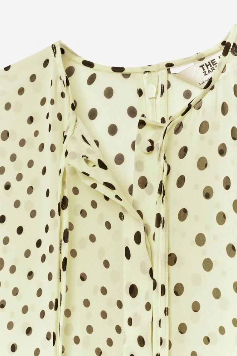 ПЛАТЬЕ В ГОРОШЕК — THE ITEM ZARA WOMAN