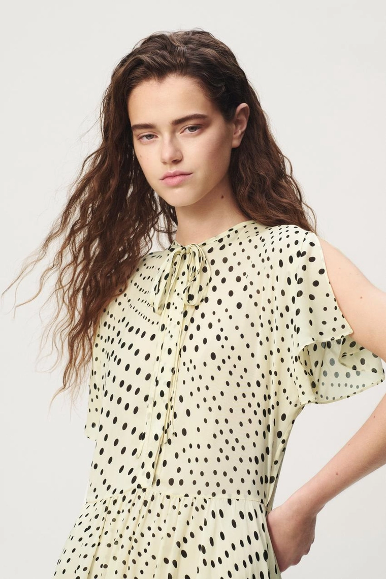 ПЛАТЬЕ В ГОРОШЕК — THE ITEM ZARA WOMAN