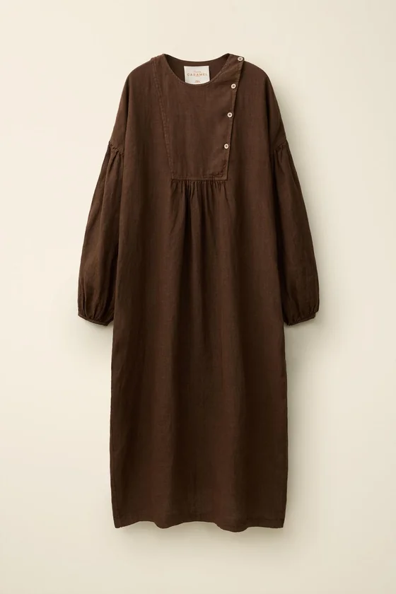 Платье из 100% льна от caramel london x zara