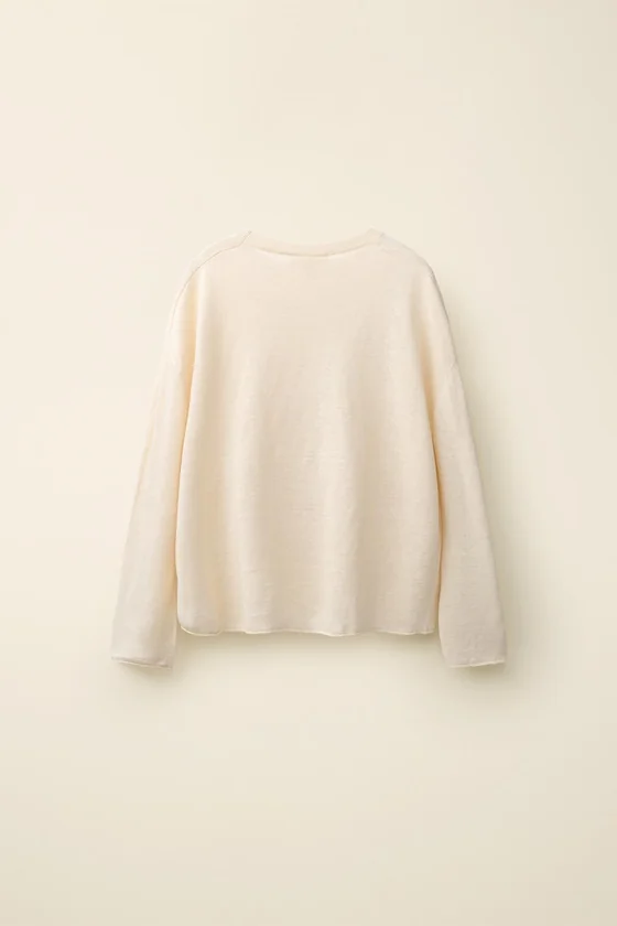 Джемпер из 100% льняной пряжи от caramel london x zara