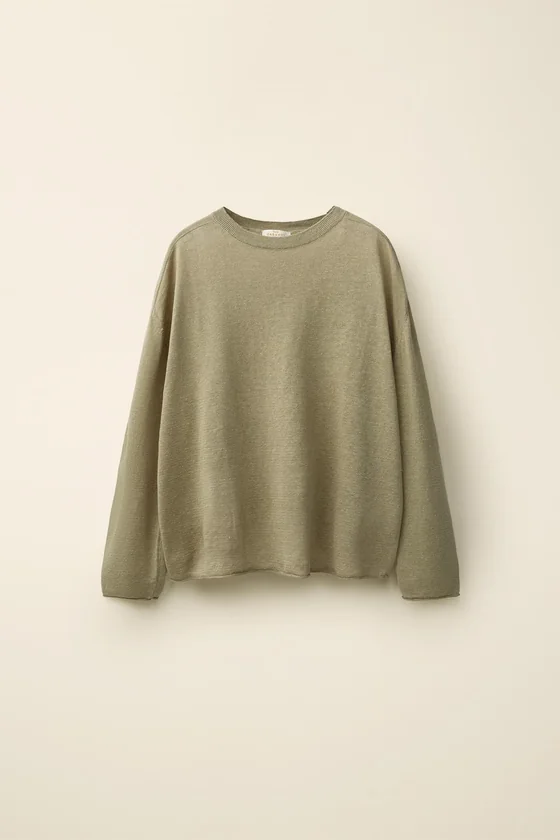 Джемпер 100% лён от caramel london x zara