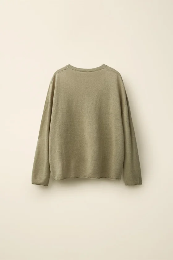 Джемпер 100% лён от caramel london x zara