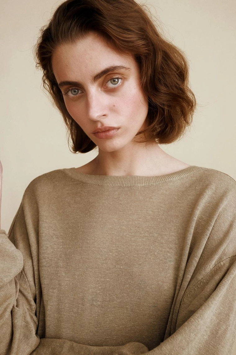 Джемпер 100% лён от caramel london x zara