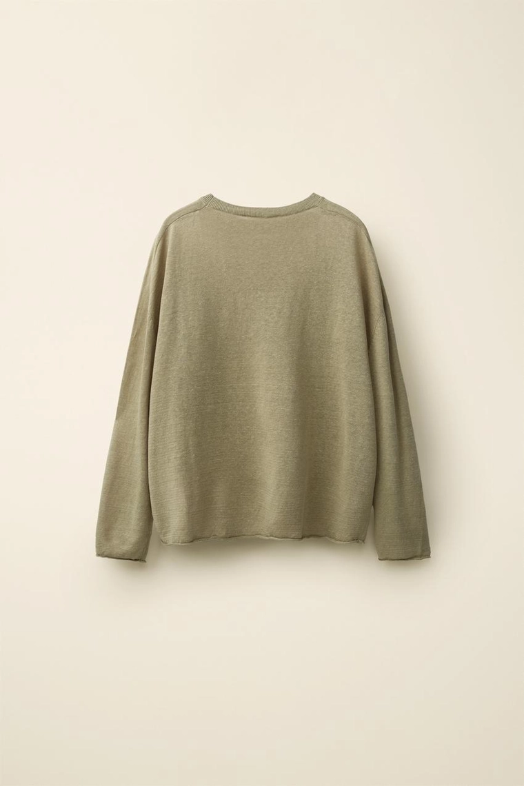 Джемпер 100% лён от caramel london x zara
