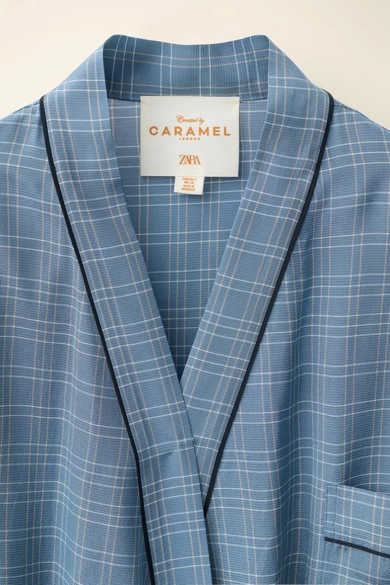 Платье миди в клетку из коллекции caramel london x zara