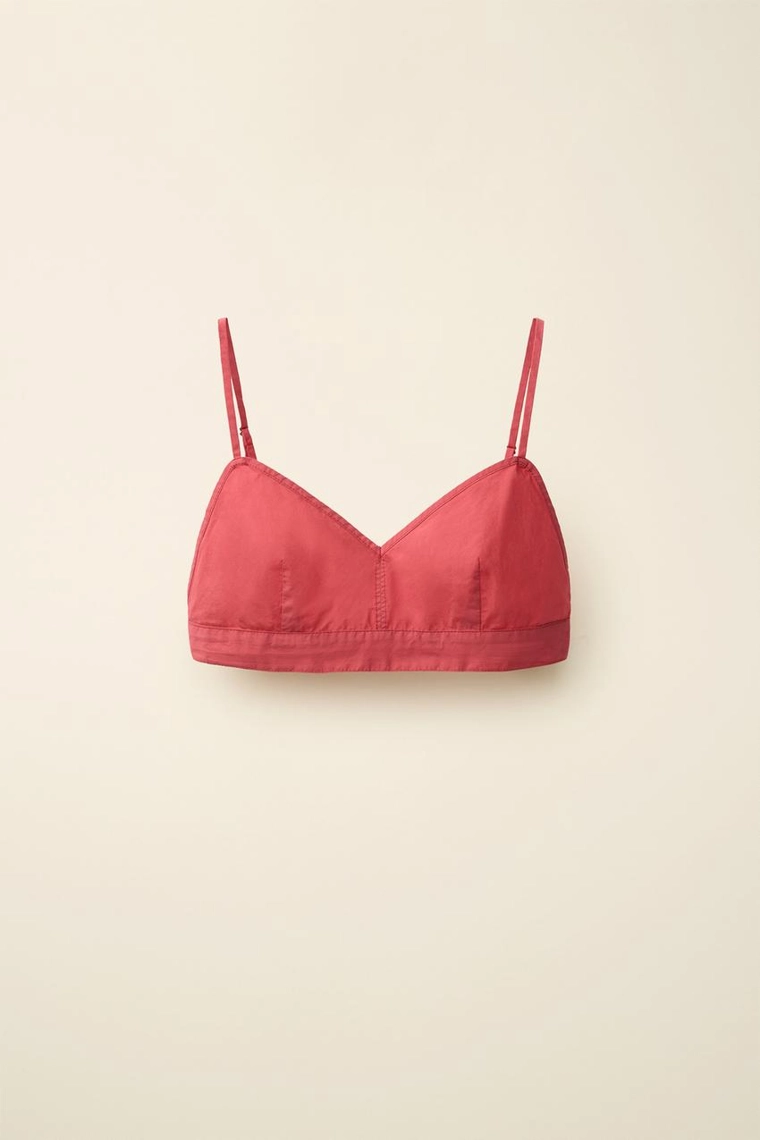 Топ из поплина created by caramel london x zara