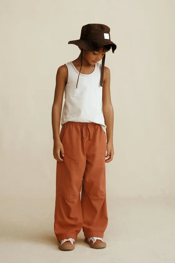 Брюки прямого кроя caramel london x zara