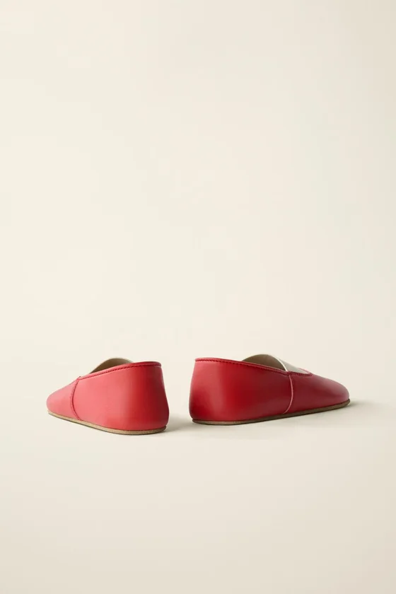 Балетки из кожи created by caramel london x zara