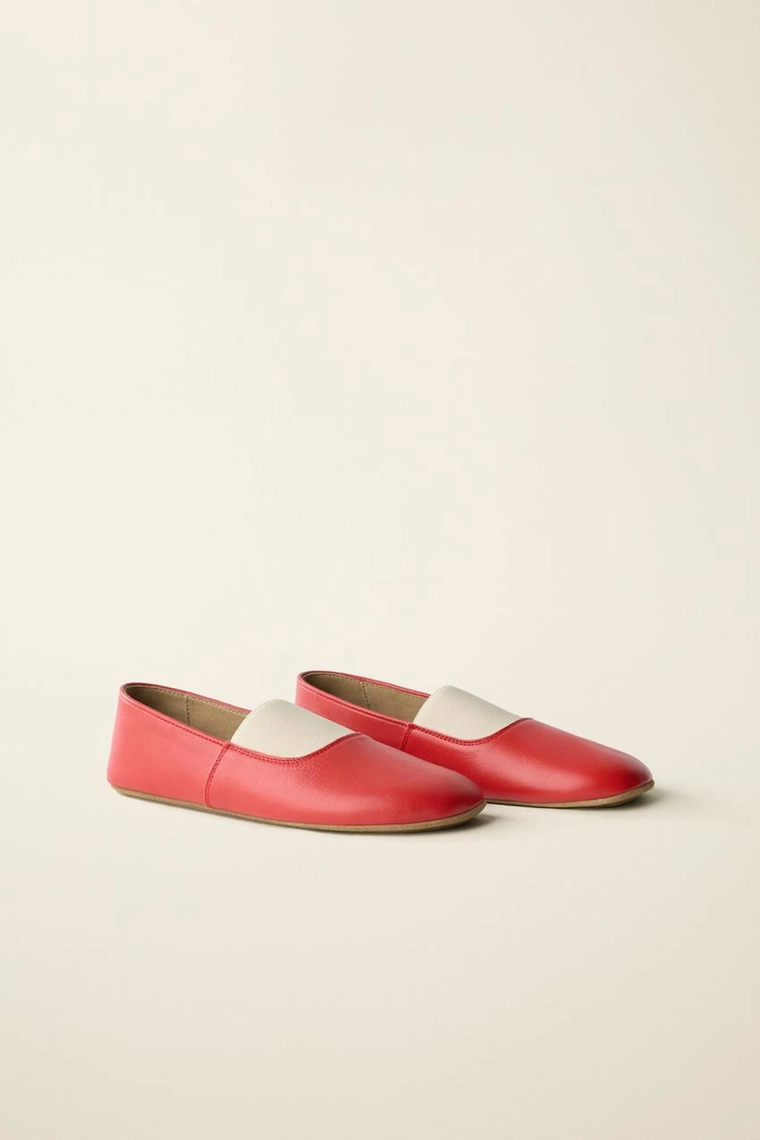 Балетки из кожи created by caramel london x zara