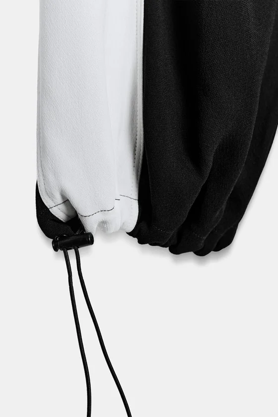 БРЮКИ-ДЖОГГЕРЫ С ПОЛОСАМИ ПО БОКАМ — коллекция Zara «ZW»