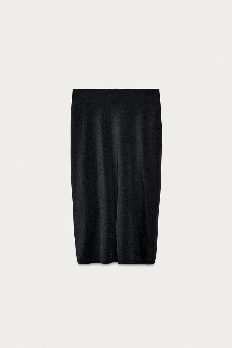 Парео marisa berenson x zara из полиамидного микса, чёрное