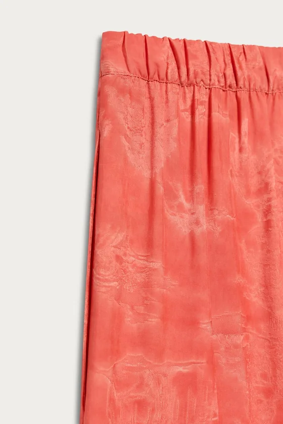 Брюки marisa berenson x zara с перьями