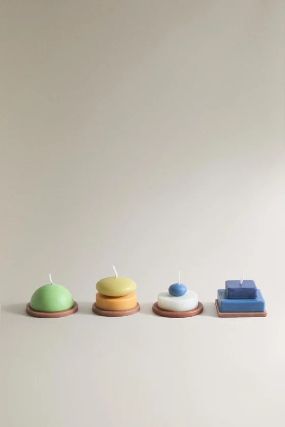 Набор ароматизированных свечей с манго (4 шт.)