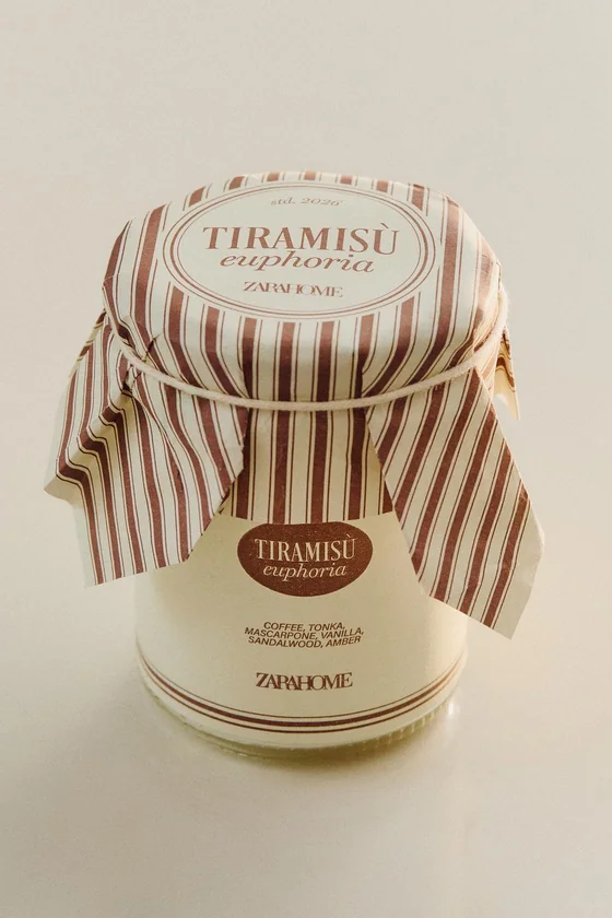 Ароматическая свеча тирамису эйфория (130 г)