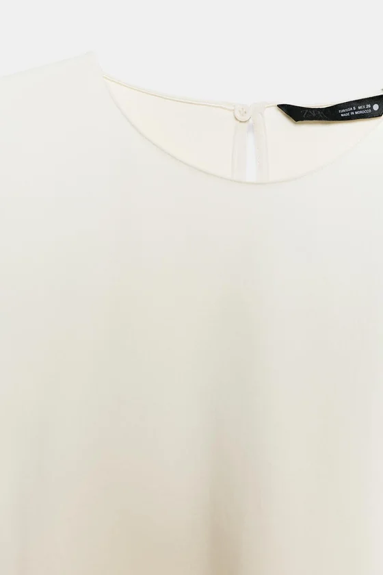 ТОП АСИММЕТРИЧНОГО КРОЯ — коллекция Zara «ZW»
