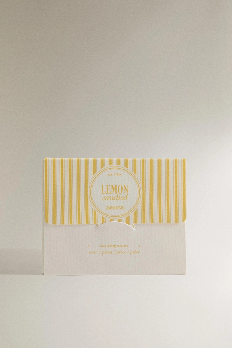 Ароматизатор для автомобиля и шкафа lemon candied