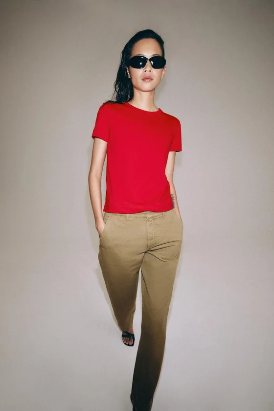 БРЮКИ ЧИНОС — коллекция Zara «ZW»