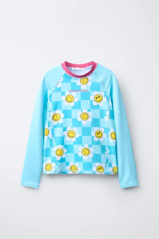 КУПАЛЬНАЯ ФУТБОЛКА SMILEYWORLD ®