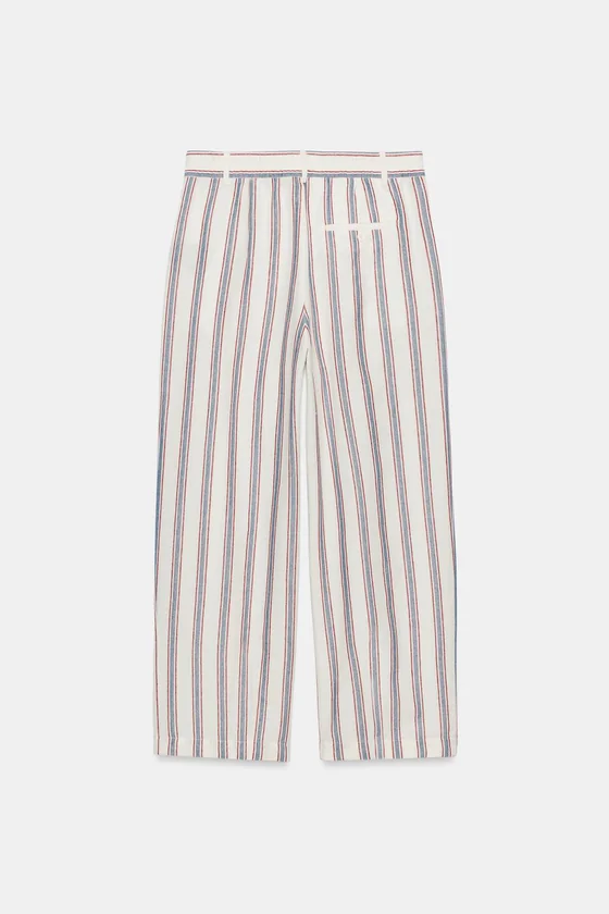 БРЮКИ баллон В ПОЛОСКУ — коллекция Zara «ZW»
