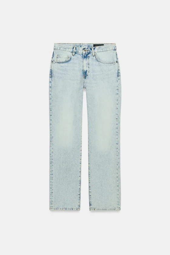 ДЖИНСЫ -FIT С НИЗКОЙ ПОСАДКОЙ — коллекция Zara «ZW»