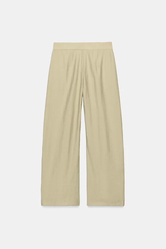 БРЮКИ  С ЗАЩИПАМИ — коллекция Zara «ZW»