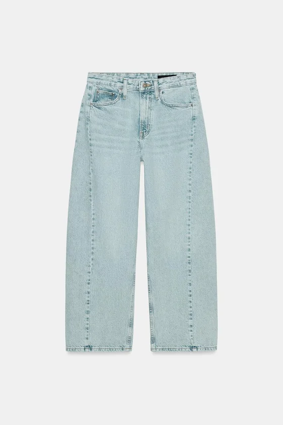 ДЖИНСЫ коллекция Zara «ZW» ANKLE  СО СРЕДНЕЙ ПОСАДКОЙ