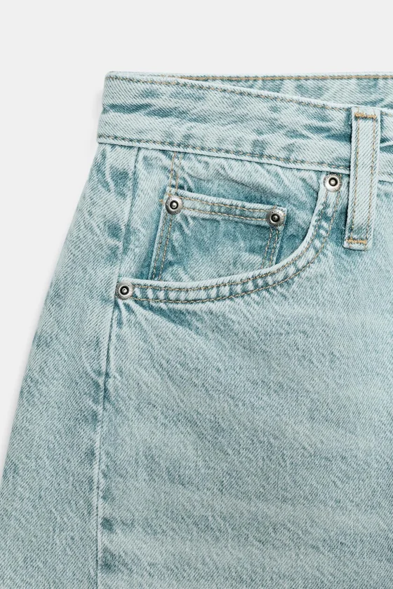 ДЖИНСЫ коллекция Zara «ZW» ANKLE  СО СРЕДНЕЙ ПОСАДКОЙ