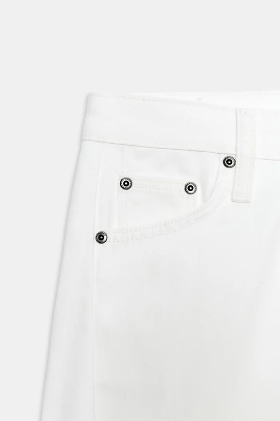 ДЖИНСЫ коллекция Zara «ZW» ANKLE  СО СРЕДНЕЙ ПОСАДКОЙ