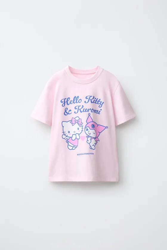 ФУТБОЛКА HELLO KITTY И KUROMI ©
