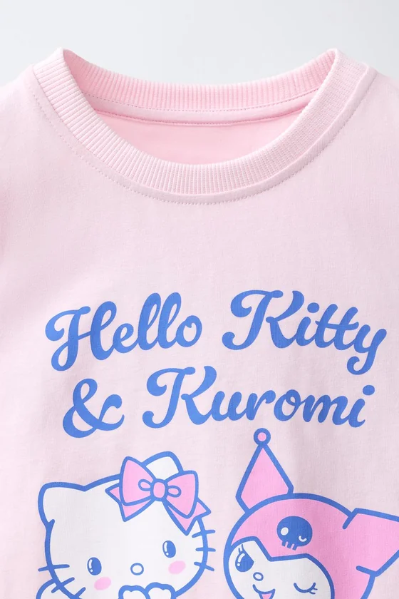 ФУТБОЛКА HELLO KITTY И KUROMI ©