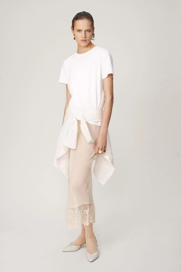 КОЖАНЫЕ ТУФЛИ KITTEN HEEL — THE ITEM ZARA WOMAN