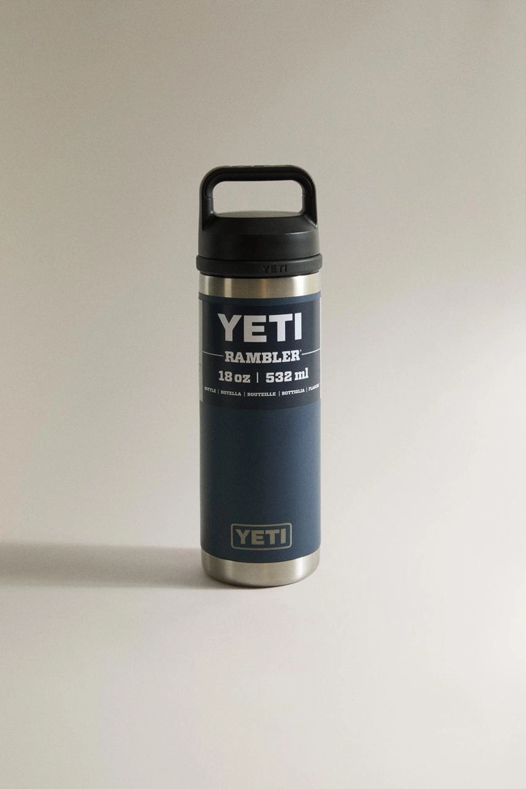 Бутылка с трубочкой из стали yeti