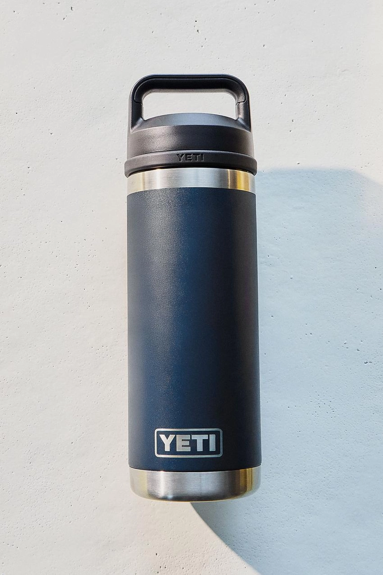 Бутылка с трубочкой из стали yeti