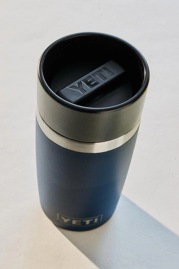 Термокружка стальная yeti синяя