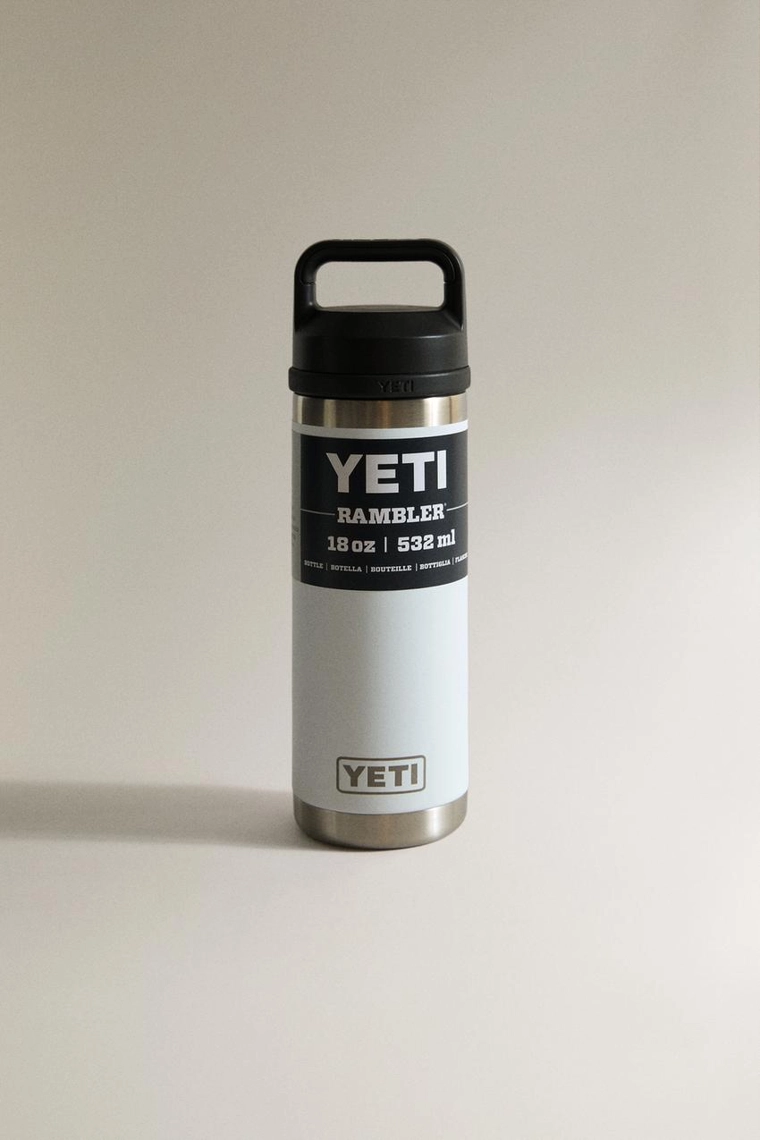 Бутылка с трубочкой из стали yeti