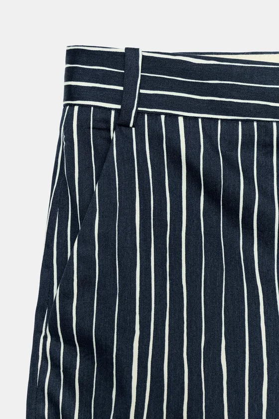 БРЮКИ В ПОЛОСКУ — коллекция Zara «ZW»