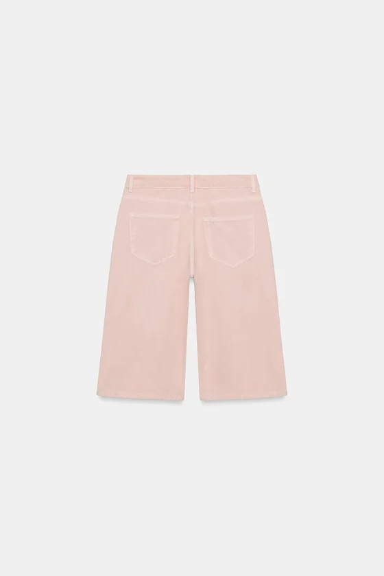 ДЖИНСОВЫЕ ШОРТЫ СО СРЕДНЕЙ ПОСАДКОЙ — коллекция Zara «ZW»