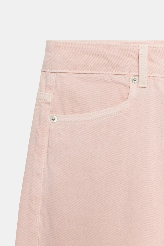 ДЖИНСОВЫЕ ШОРТЫ СО СРЕДНЕЙ ПОСАДКОЙ — коллекция Zara «ZW»