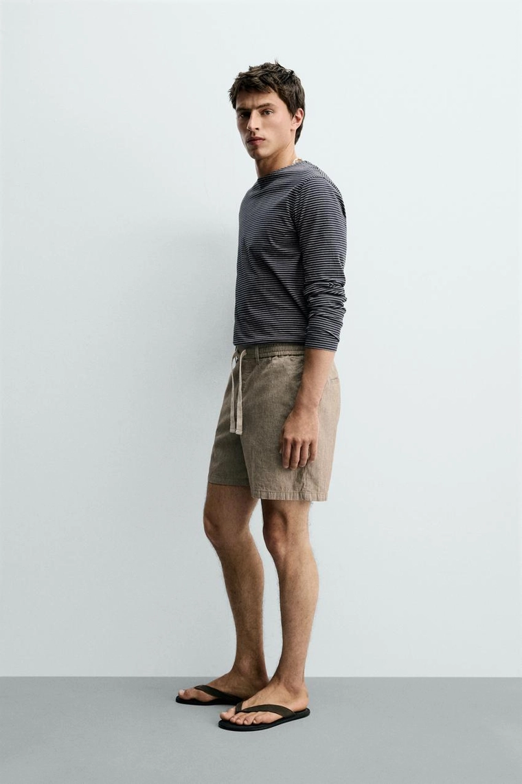 ШОРТЫ  ИЗ ХЛОПКА И ЛЬНА
