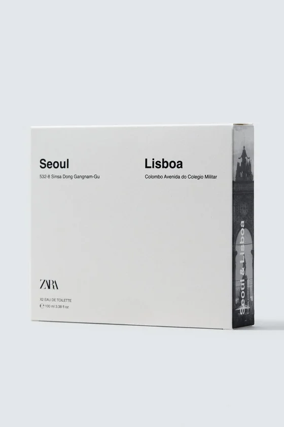 Дуэт туалетной воды seoul 532-8 sinsa dong + lisboa colombo 2x100 мл