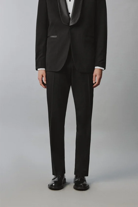 Брюки regular fit с лампасами