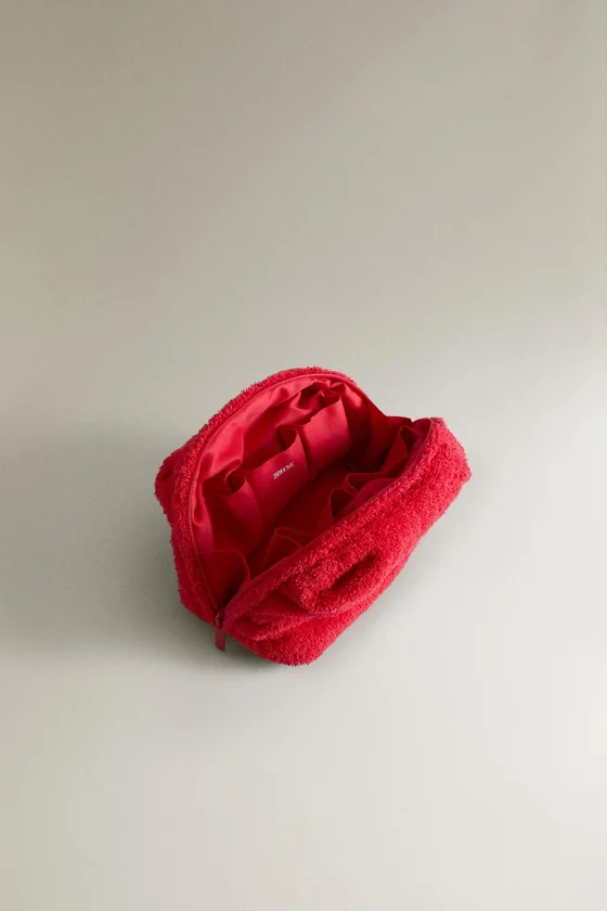Средняя махровая косметичка