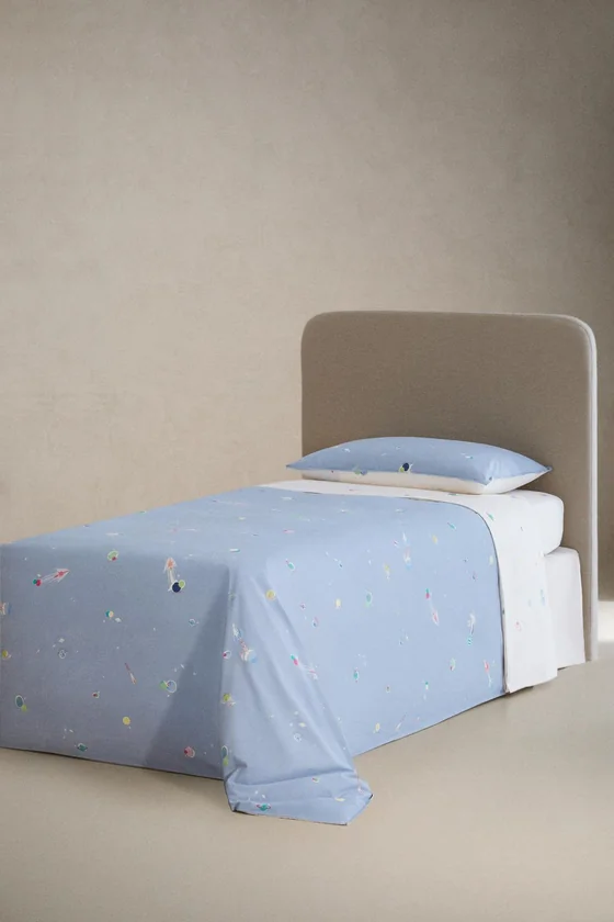 Детская натяжная простыня kids space