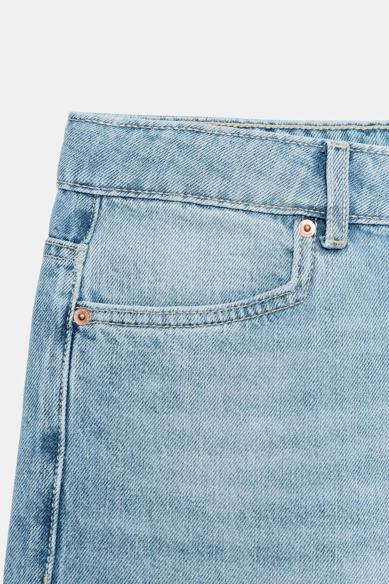 ДЖИНСОВЫЕ ШОРТЫ СО СРЕДНЕЙ ПОСАДКОЙ — коллекция Zara «ZW»