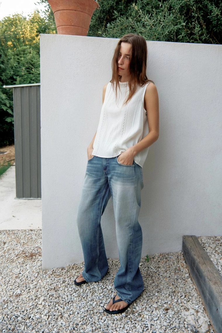 РОМАНТИЧНАЯ РУБАШКА коллекция Zara «ZW»