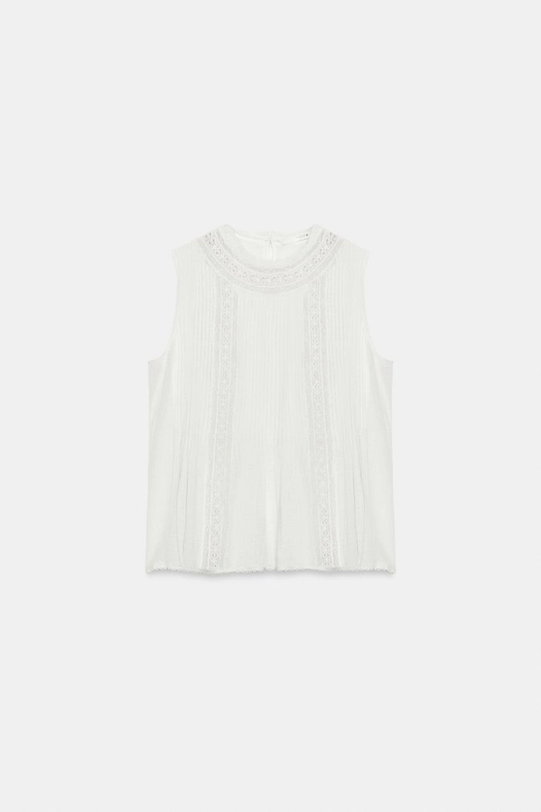 РОМАНТИЧНАЯ РУБАШКА коллекция Zara «ZW»